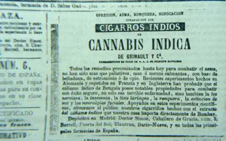 Hachis Cannabis Grimault 1870